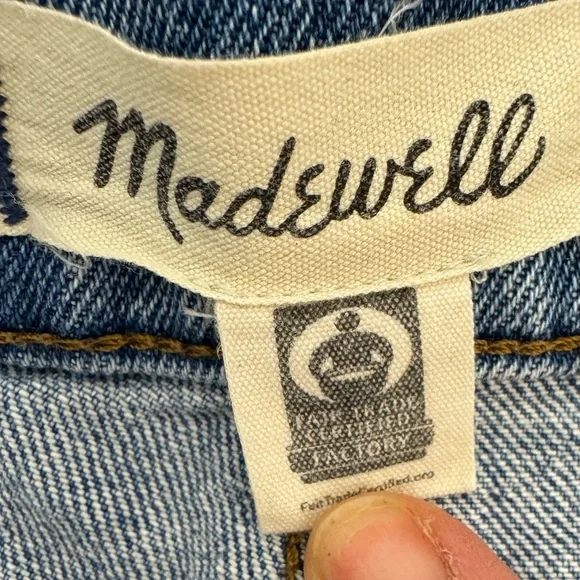 Madewell Perfect Vintage Fit High waist Jean Size 28 - Picture 8 of 8